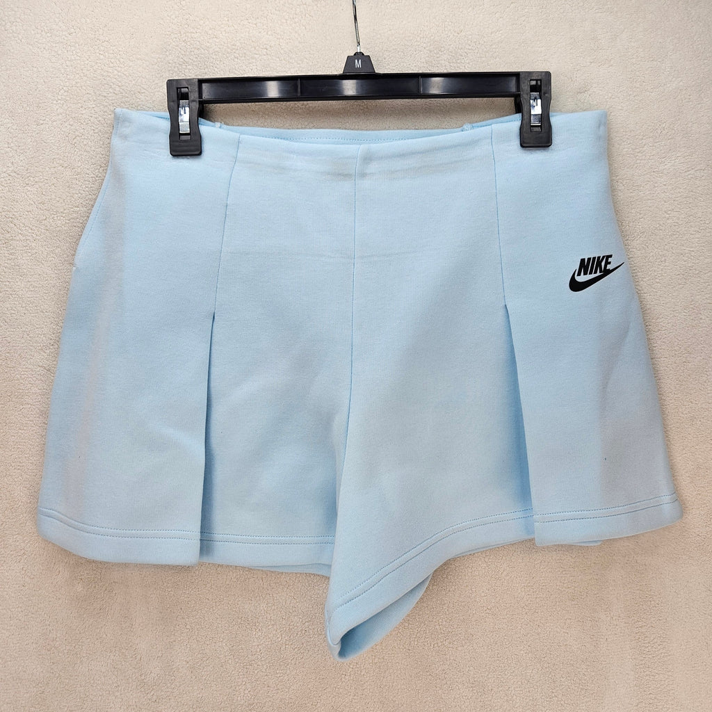 NIKE WOMEN'S M TECH FLEECE HIGH WAISTED PLEATED SHORTS FV7485-474 NWT