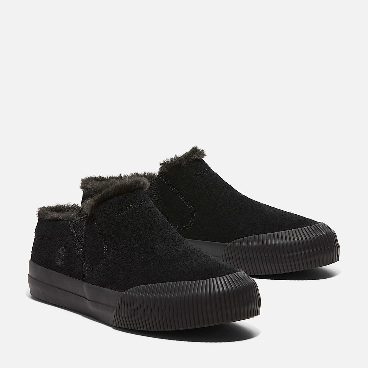TIMBERLAND WOMEN'S 9 SKYLA BAY 2.0 LOW WARM LINED SNEAK BLACK SUEDE NIB