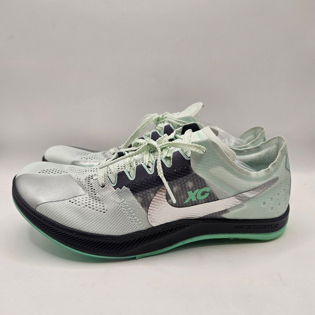 NIKE MEN'S 6.5 DRAGONFLY XC TRACK SPIKES DX7992-300 NWOT BARELY GREEN/METALLIC