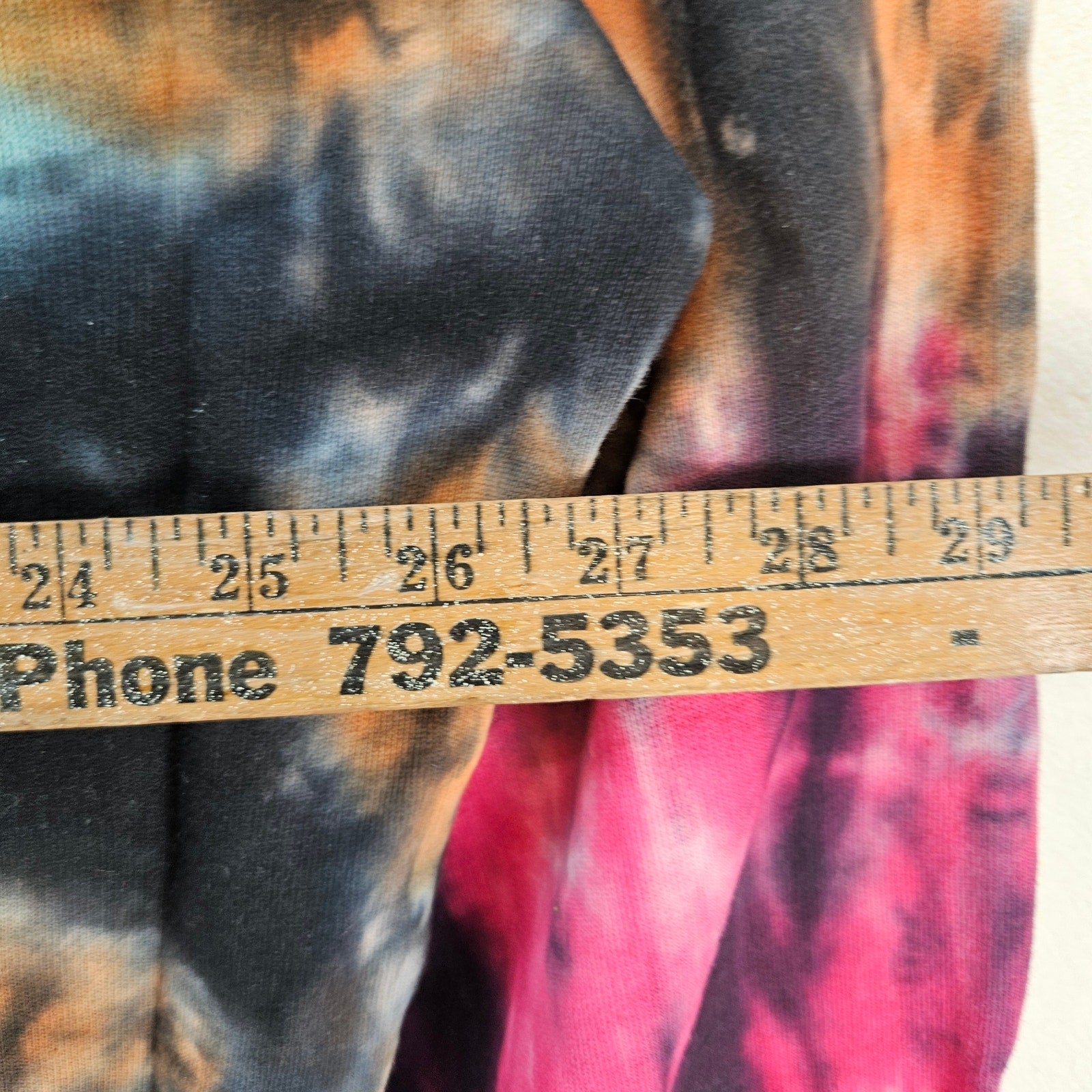 MNML MEN'S MEDIUM REVERSE SPIRAL TIE DYE PULLOVER HOODIE NWT