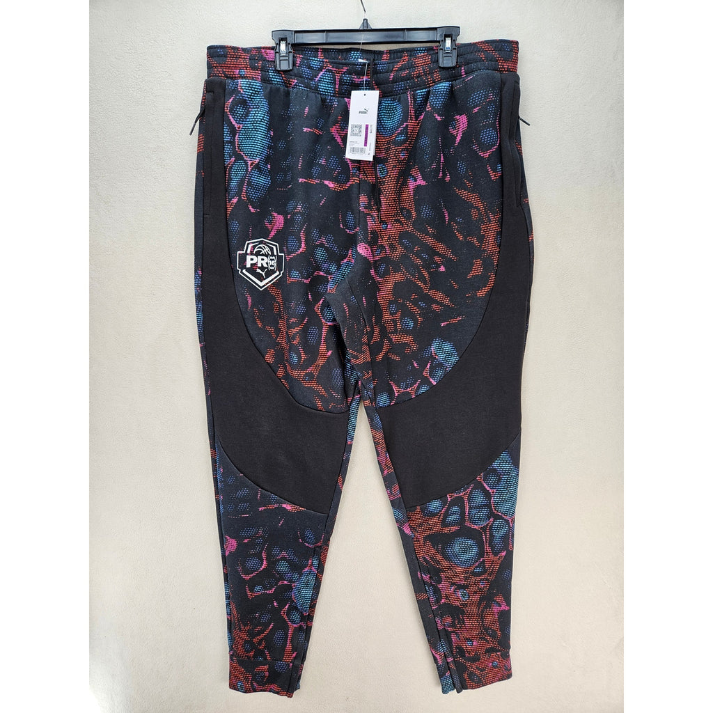 PUMA MEN'S XXL NXTPRO 16 DIME JOGGER PANTS 689241-01 NWT ZIPPER ANKLE