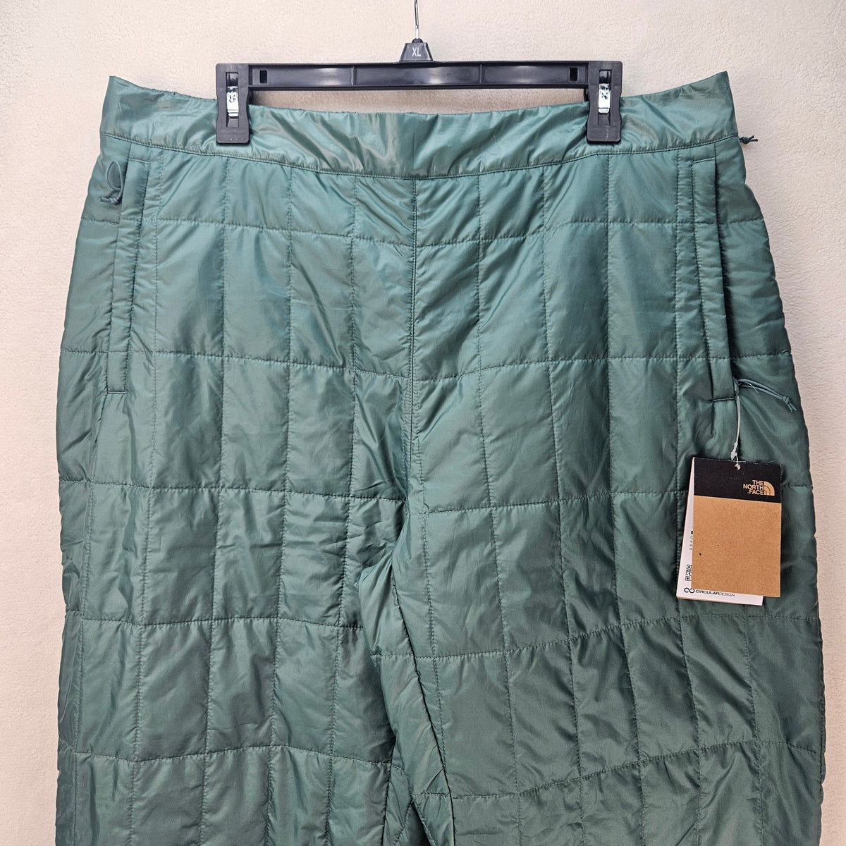 THE NORTH FACE WOMEN'S XXL CIRCALOFT PANT DARK SAGE QUILTED NF0A84JCIOF