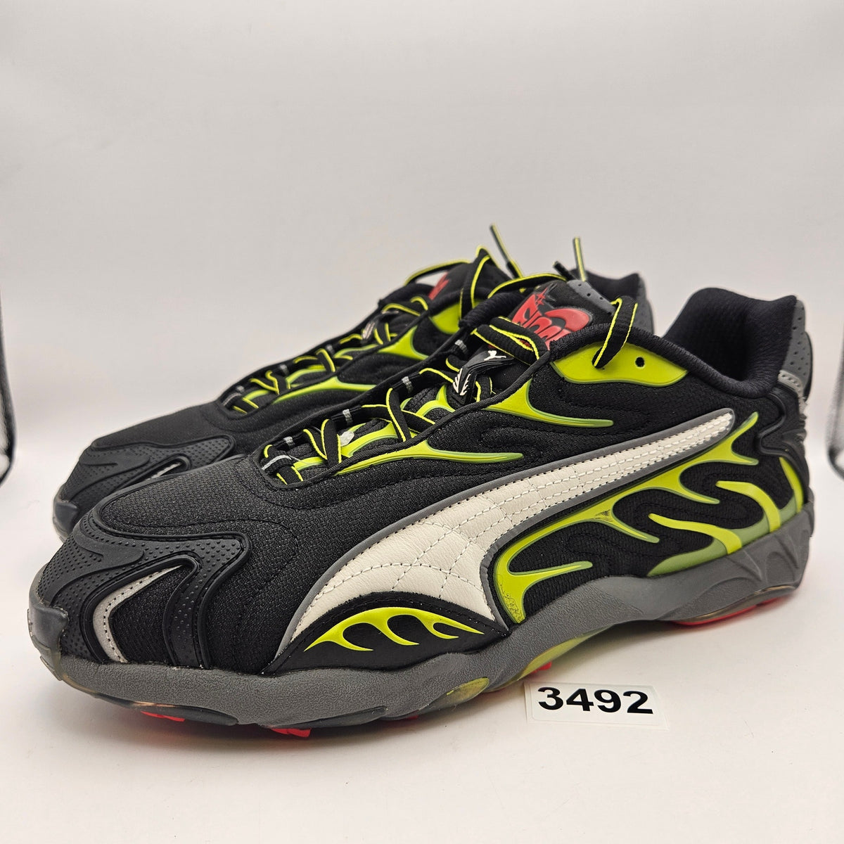 PUMA X A$AP ROCKY MEN'S 9.5 INHALE DISTRESSED MESH SNEAKER 402459-01 NWOB