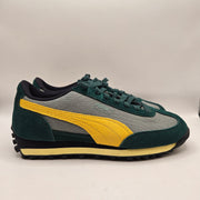 PUMA MEN'S 7 EASY RIDER GREEN MOON SUNNY YELLOW LOW TOP CANVAS SNEAKER 400397-02