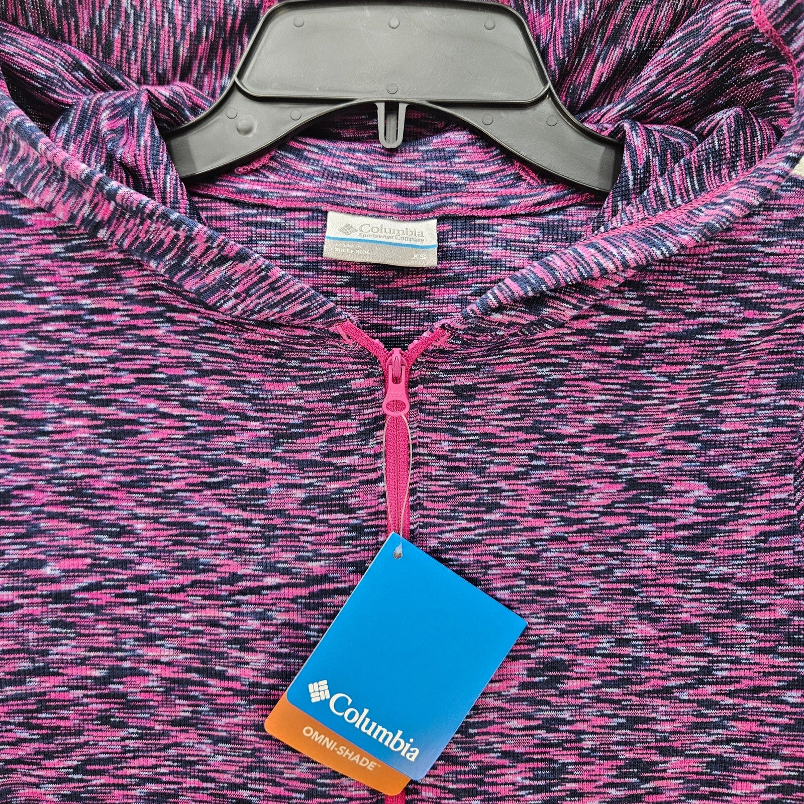 COLUMBIA WOMEN'S XS STANLEY PARK FZ FULL ZIP HOODED ACTIVE JACKET NWT AK8814-665