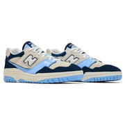 NEW BALANCE MEN'S 8 BLUE GREY 550 BB550FLA COURT SNEAKERS NIB