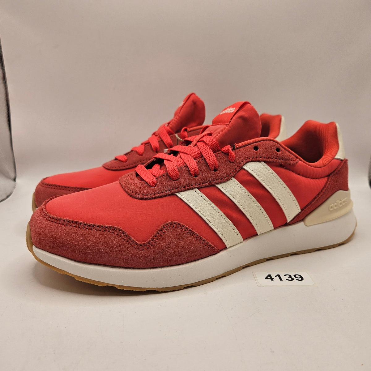 ADIDAS WOMEN'S 9.5 RETROPY F2 RED SUEDE RED WHITE GUM NWOB JP5973