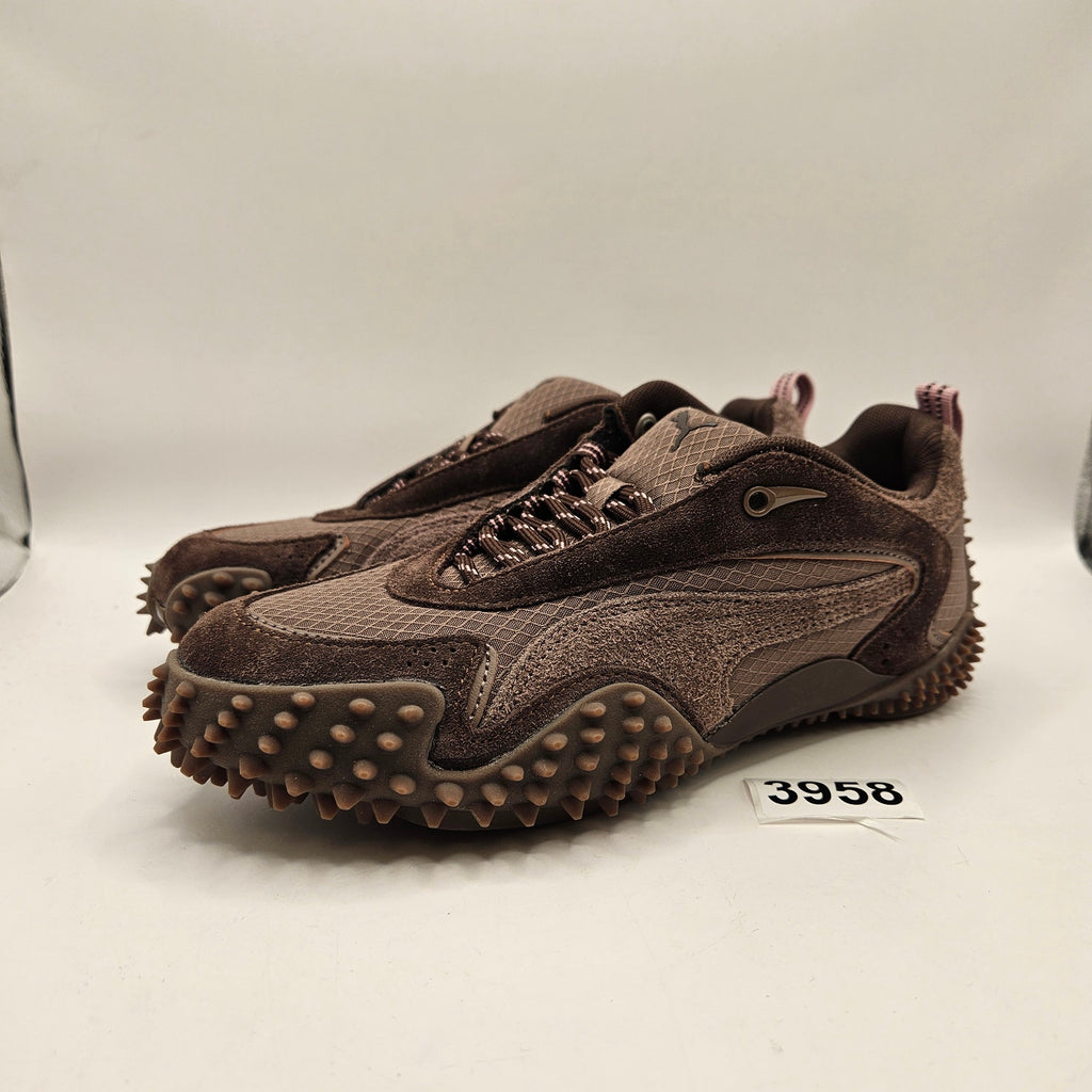 PUMA MOSTRO XC MEN'S 5 WOMEN'S 6.5 DARK CHOCOLATE CLOVE NWOB 402958-04