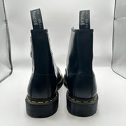 Dr. Doc Martens 1460 Zip Smooth Leather Lace-up Boots Black Size 8 Men’s New