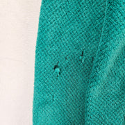 PATAGONIA *HOLES* WOMEN'S XL TEAL SYNCHILLA SNAP-T PULLOVER FLEECE JACKET GREEN