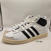 ADIDAS ORIGINALS MEN'S 14 JABBAR HI BLACK WHITE FOOTWEAR JI3445 NWOB