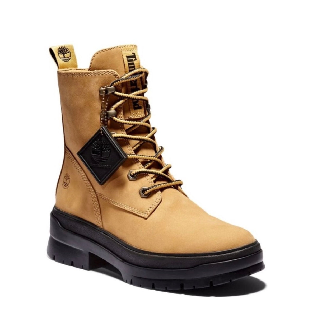 TIMBERLAND WOMEN'S 6.5 MALYNN EK+ WP MID BOOT WHEAT NUBUCK NIB