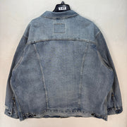 LEVI'S MEN'S 3XL TRUCKER DENIM JACKET WASH BLUE A57820006