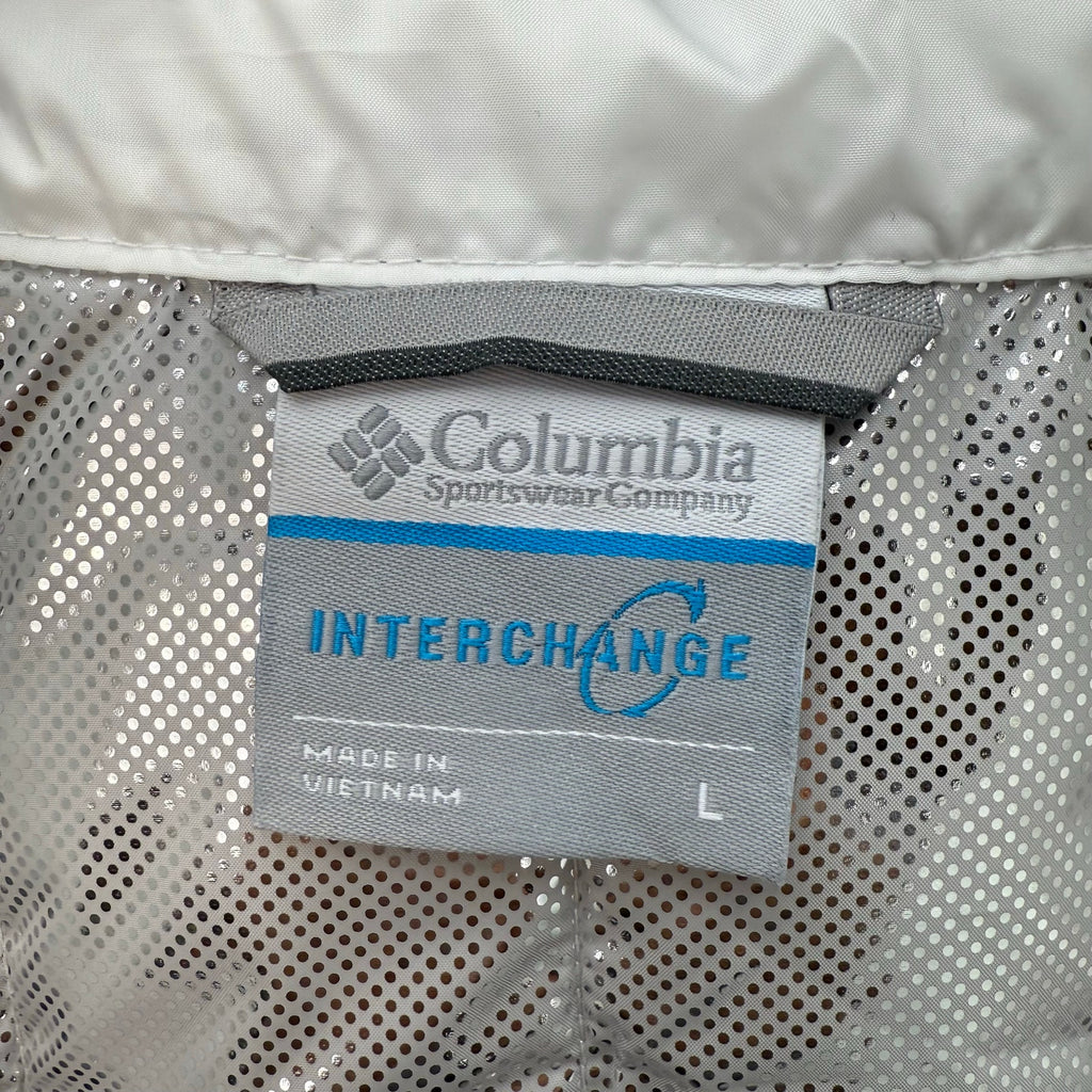 COLUMBIA WOMEN'S LARGE NORDIC POINT FS PRINTED INTERCHANGE JACKET OMNI HEAT