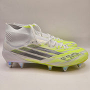 ADIDAS WOMEN'S 7 SPARKFUSION ELITE SOCCER CLEATS FG/AG JR8898 WHITE YELLOW
