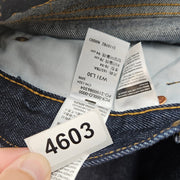 LEVI'S MEN'S 31X30 DARK WASH 555 RELAXED STRAIGHT PREMIUM DENIM JEANS