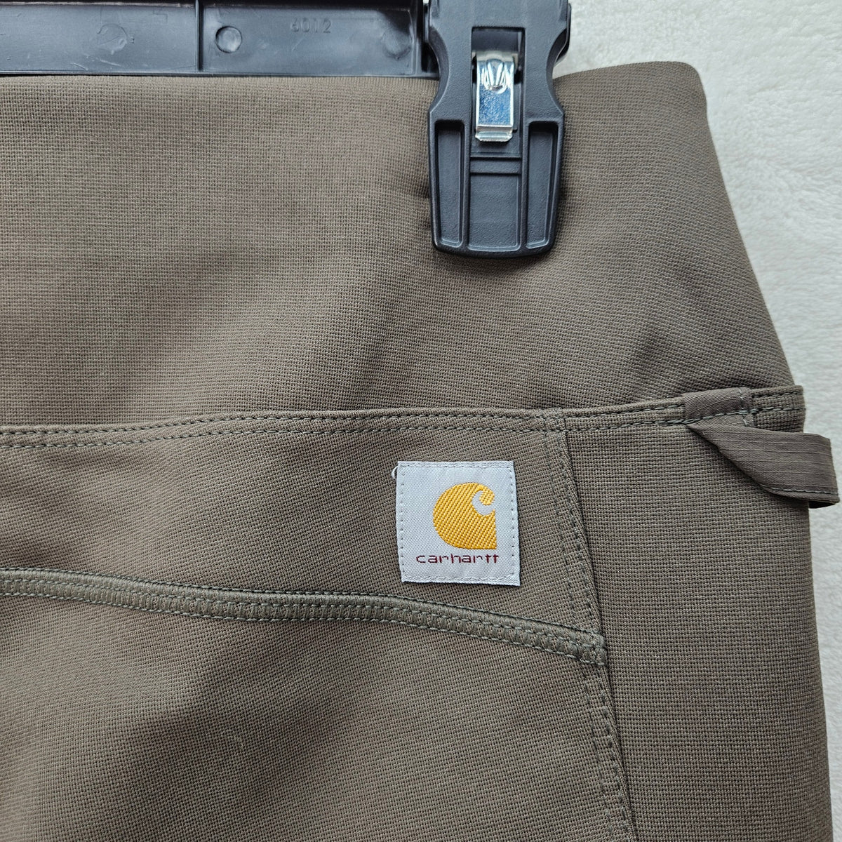 CARHARTT WOMEN'S MEDIUM FORCE FITTED LIGHTWEIGHT UTILITY SHORTS TARMAC BS5878