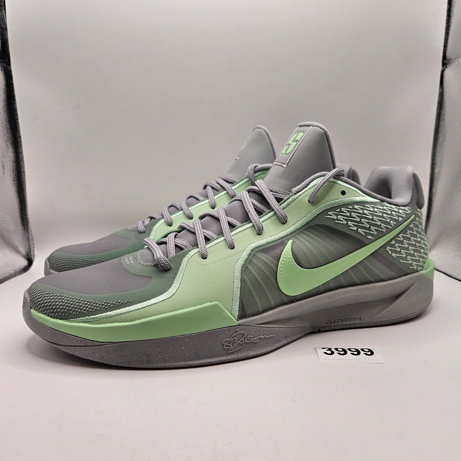 NIKE WOMEN'S 15.5 MEN'S 14 SABRINA 2 FRESH MINT BASKETBALL SHOES NWOB FQ2174-004
