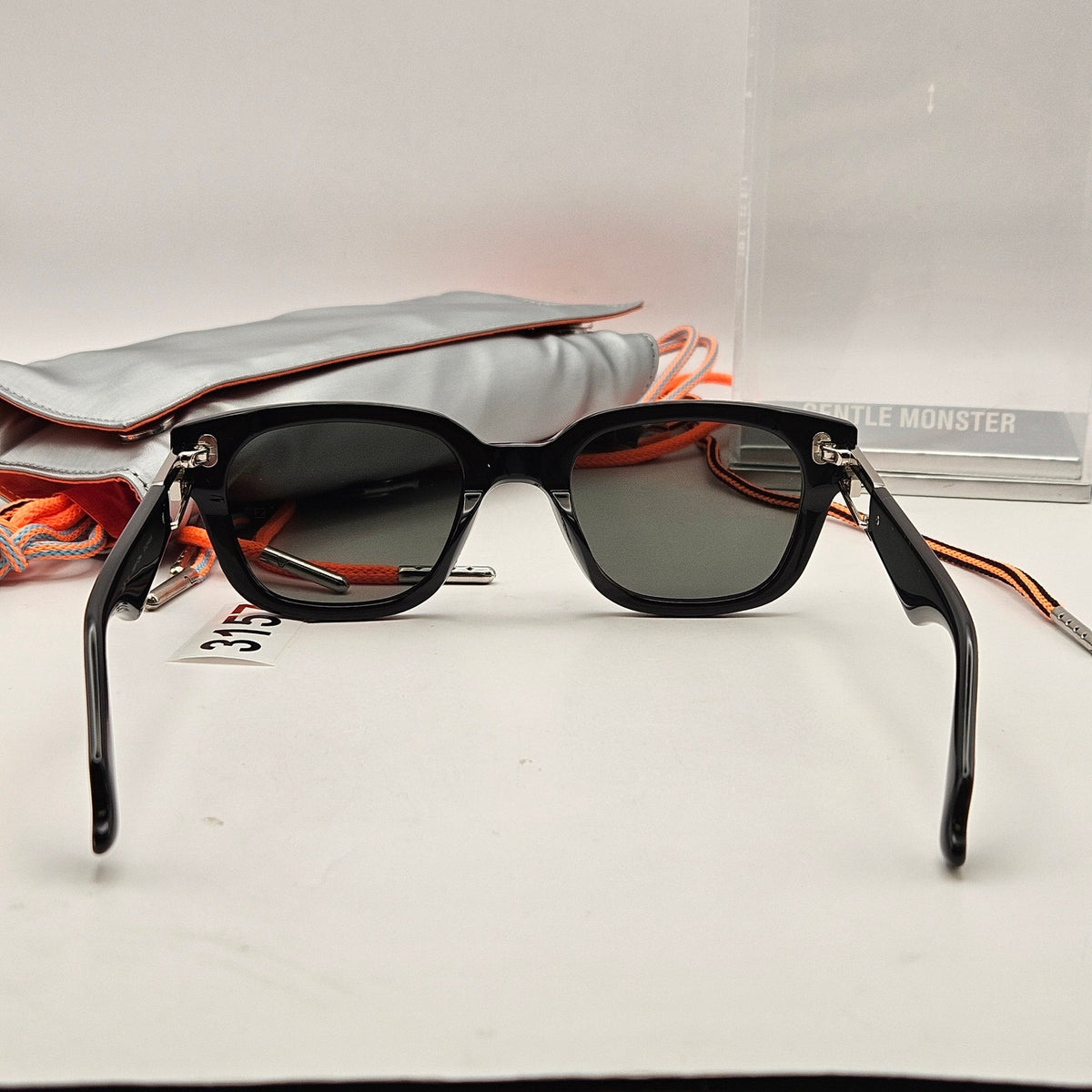 AMBUSH X GENTLE MONSTER CARABINER 1 01 BLACK SUNGLASSES NIB