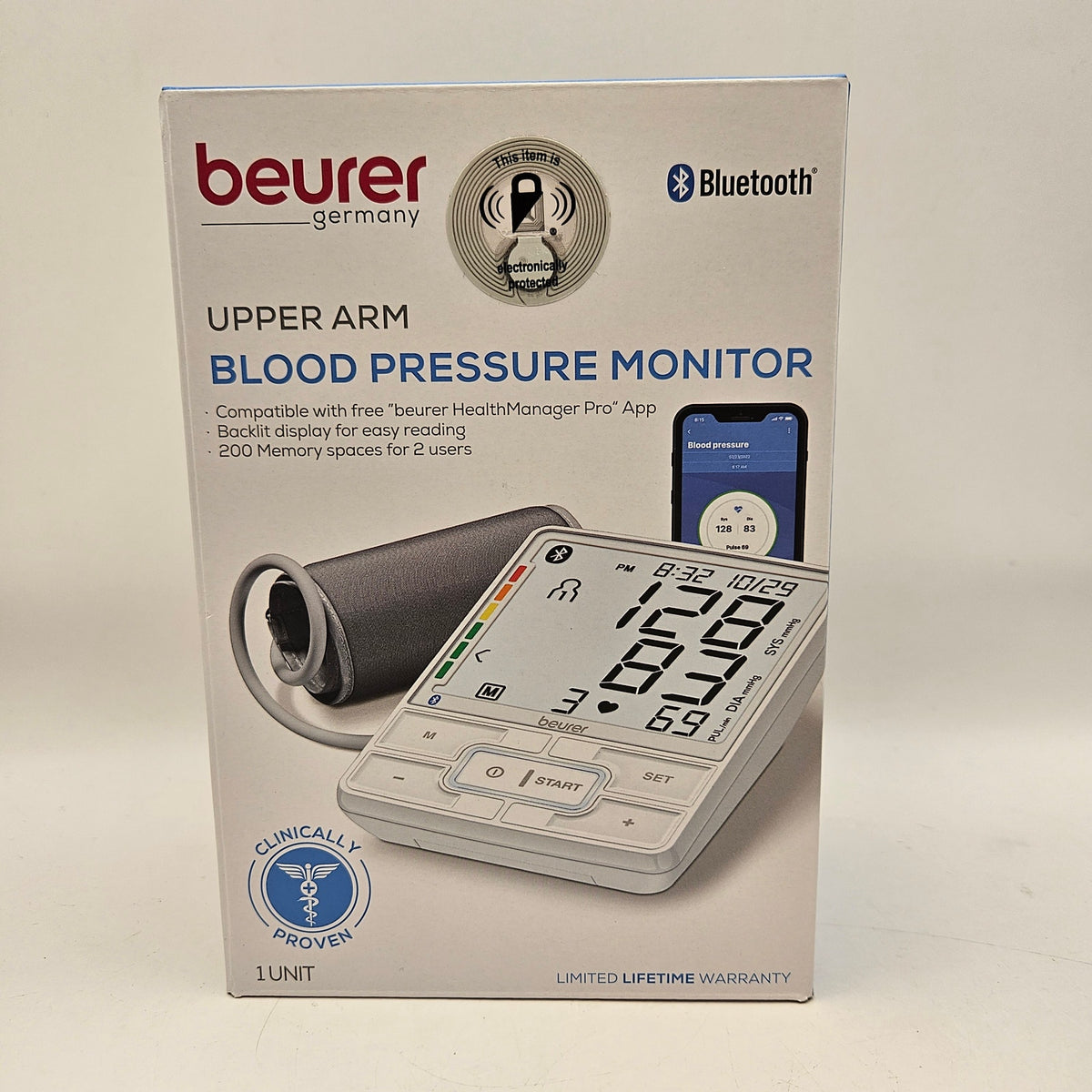 LOT OF 3 - BEURER FT95 THERMOMETER BP MONITOR ARM & WRIST BLOOD PRESSURE NIB