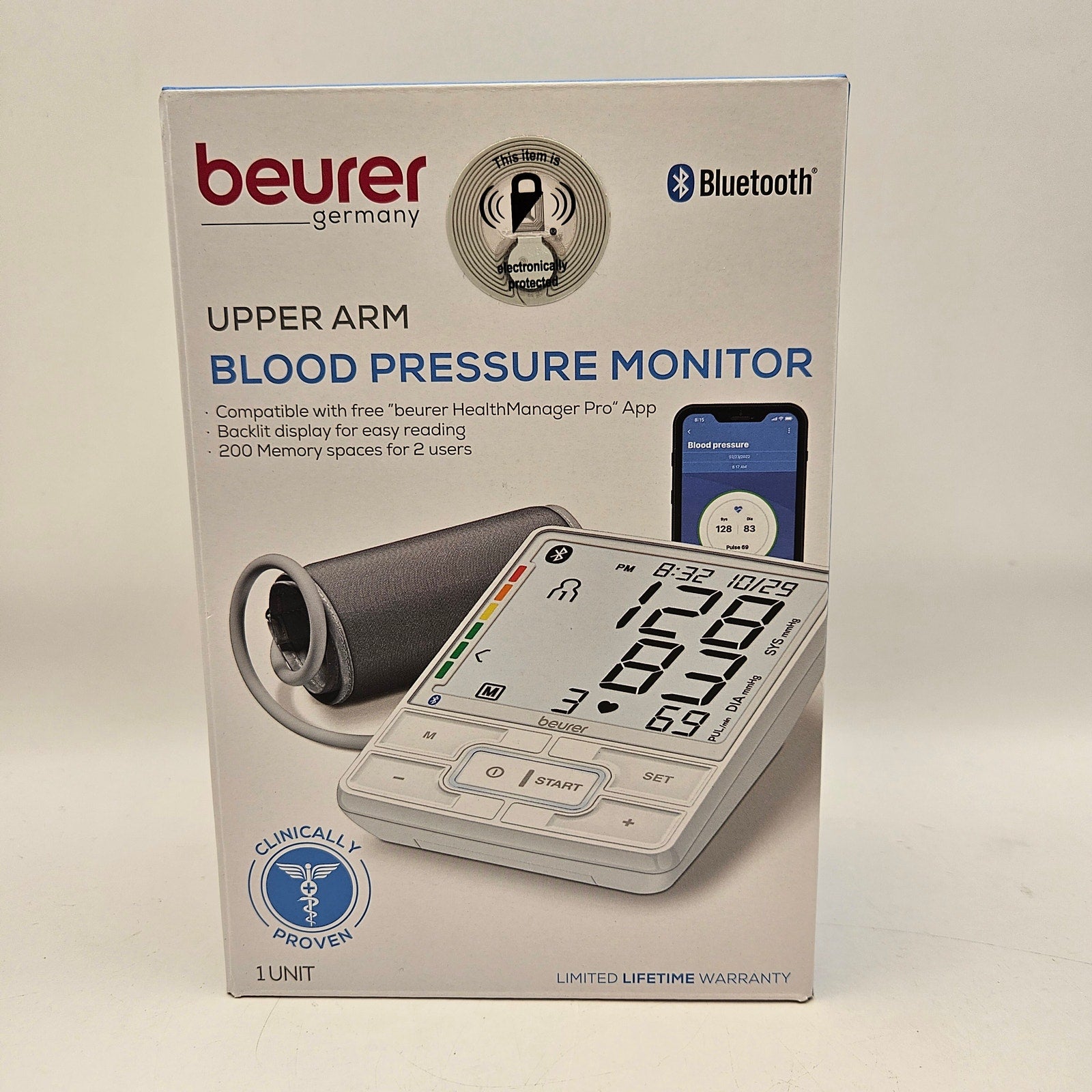 LOT OF 3 - BEURER FT95 THERMOMETER BP MONITOR ARM & WRIST BLOOD PRESSURE NIB