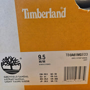 TIMBERLAND WOMEN'S 9.5 GREYFIELD 2 STRAP SANDAL LIGHT TAUPE SUEDE NIB
