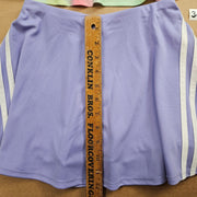 LOT OF 2 - ADIDAS GIRLS M TENNIS SKORT PURPLE TIE DYE ACTIVE SKIRTS NWOT