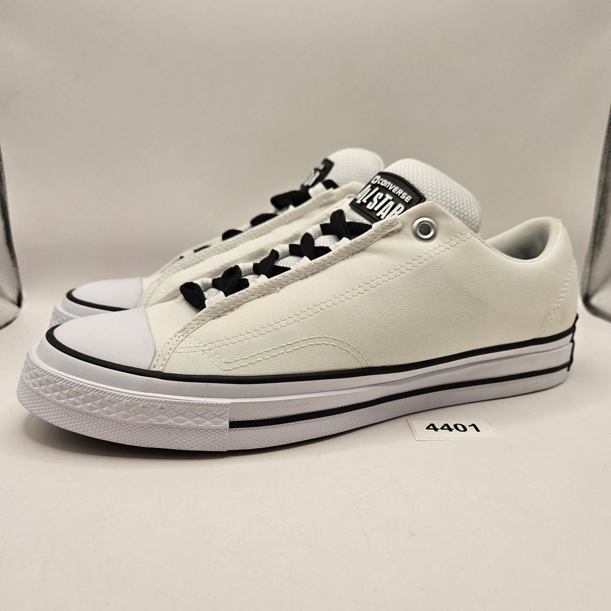 CONVERSE MEN'S 11 CHUCK TAYLOR ALLSTAR PUFF FAT TOUGUE LO WHITE A14722C