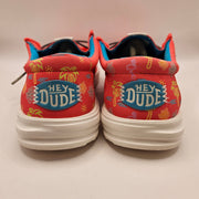 HEY DUDE WOMEN'S 9 WALLY H20 SPRING BREAKER PINK MULTI 41819-9DD