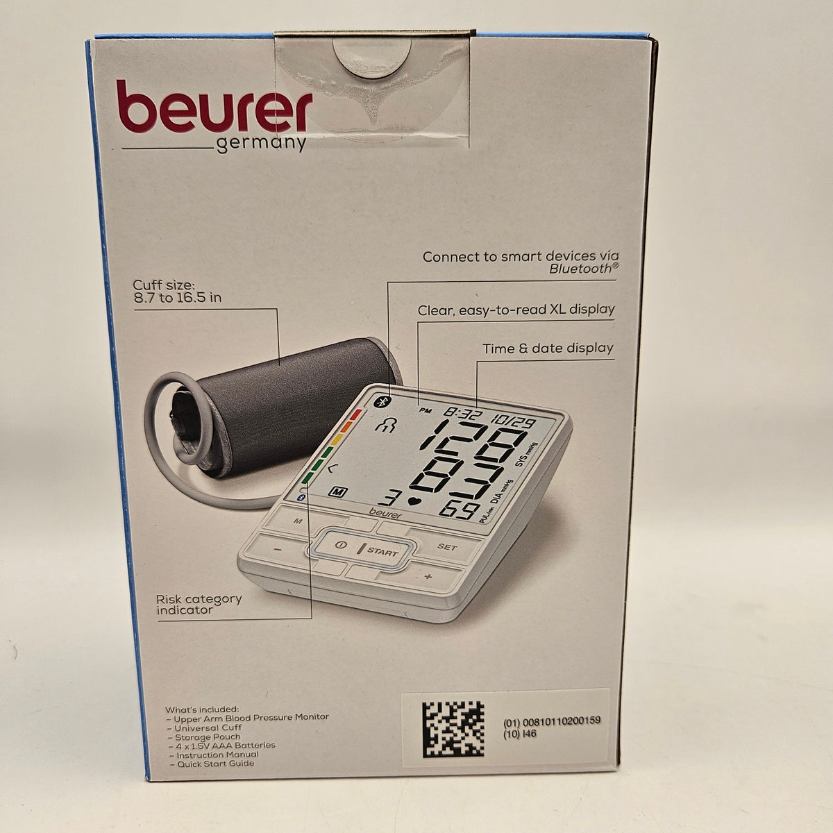 LOT OF 3 - BEURER FT95 THERMOMETER BP MONITOR ARM & WRIST BLOOD PRESSURE NIB