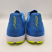 ADIDAS MEN'S 8 F50 LEAGUE INDOOR SOCCER SHOES BLUE NEON YELLOW NWOB JR8973