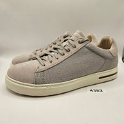 BIRKENSTOCK MEN'S 9 BEND LOW LIGHT GREY TEXTILE LOW TOP SNEAKER MADE IN GERMANY