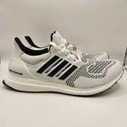 ADIDAS MEN'S 9.5 ULTRABOOST 1.0 WHITE BLACK RUNNING SHOES JR1987