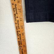 DOCKERS MEN'S 34X29 SIGNATURE LUX COTTON STRETCH KHAKI PANT CREASED NAVY
