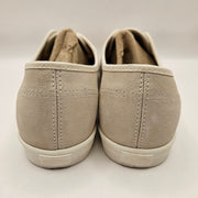 VANS WOMEN'S 9.5 AUTHENTIC LOW PRO FAT LACE TURTLEDOVE YARROW SUEDE BEIGE