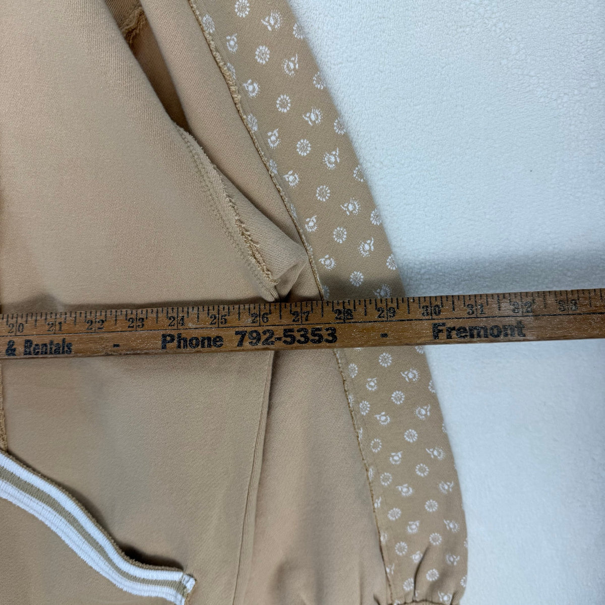 FREE PEOPLE WOMEN'S LARGE HERITAGE OVERSIZED JACKET LIGHT MOCHA