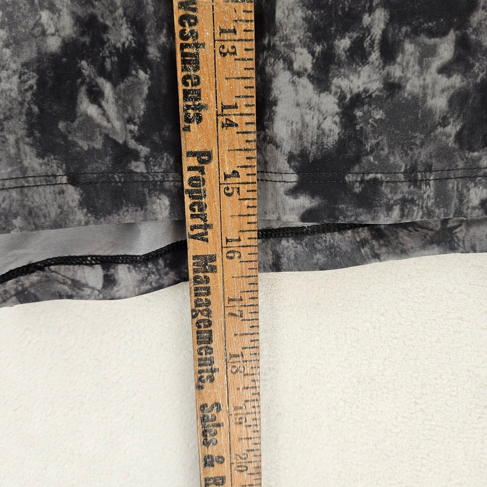 VRST MEN'S XXL ENTHUSIAST 5" WITH POCKET GRUNGE TIE DYE SILVER SHAD NWT