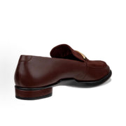 ECCO WOMEN'S 41 SCULPTED LX CHOCOLATE BROWN LOAFER NIB 22234352350