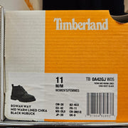 TIMBERLAND WOMEN'S 11 ROWAN WAY WARM LINED CHUKKA BOOT BLACK NUBUCK NIB