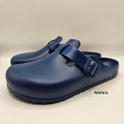 BIRKENDSTOCK MEN'S 8 EVA NAVY BLUE BOSTON ESSENTIALS NWOB