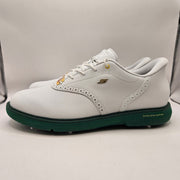 SKECHERS MEN'S 11 GO GOLF PRESTIGE SLIP IN SHOES 214124 ARCH FIT WHITE GREEN
