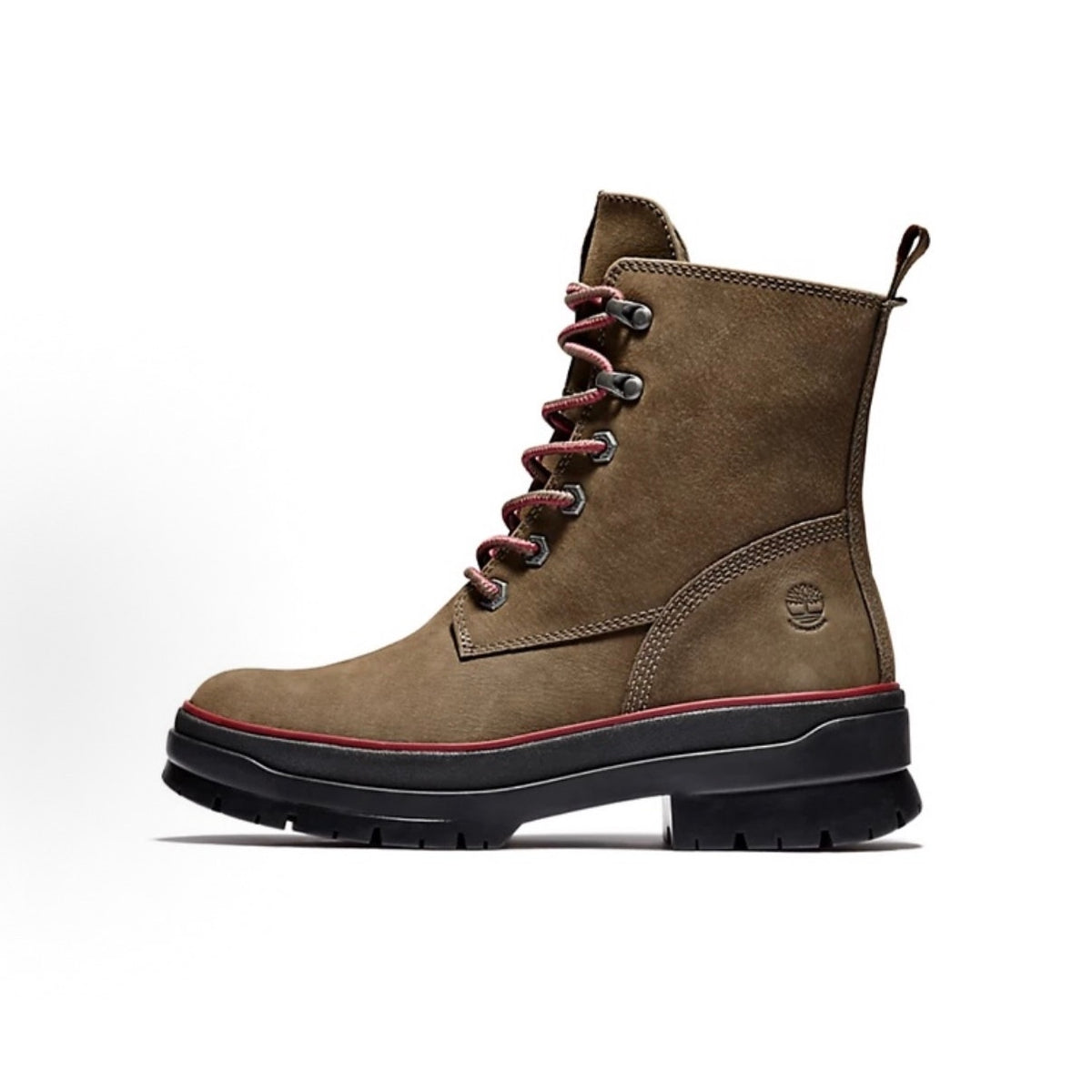 TIMBERLAND WOMEN'S 6 MALYNN EK+ WP MID BOOT OLIVE GREEN NUBUCK NIB