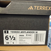 ADIDAS WOMEN'S 6.5 TERREX ANYLANDER JR6606 BLUE WHITE NIB
