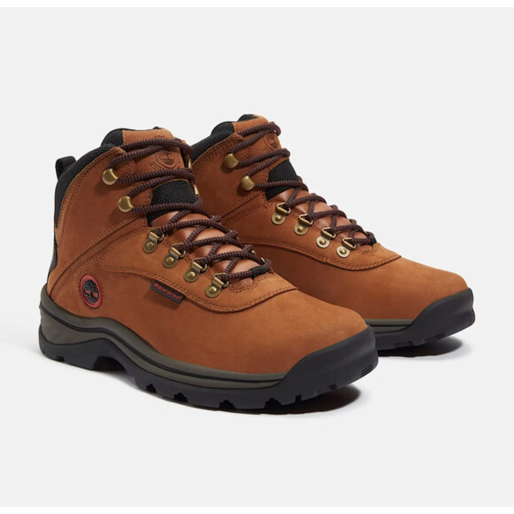 TIMBERLAND MEN'S 11 WHITE LEDGE WATERPROOF MID HIKER BOOT RUST NUBUCK NIB