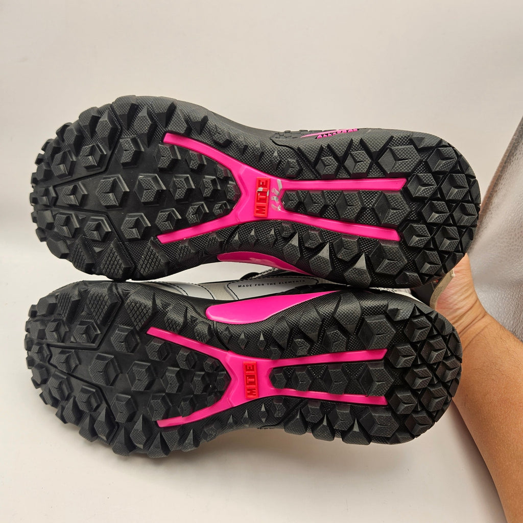 VANS WOMEN'S 8.5 CRESTLINE GORE-TEX MTE BOOTS TOGETHER AS OURSELVES WHITE PINK