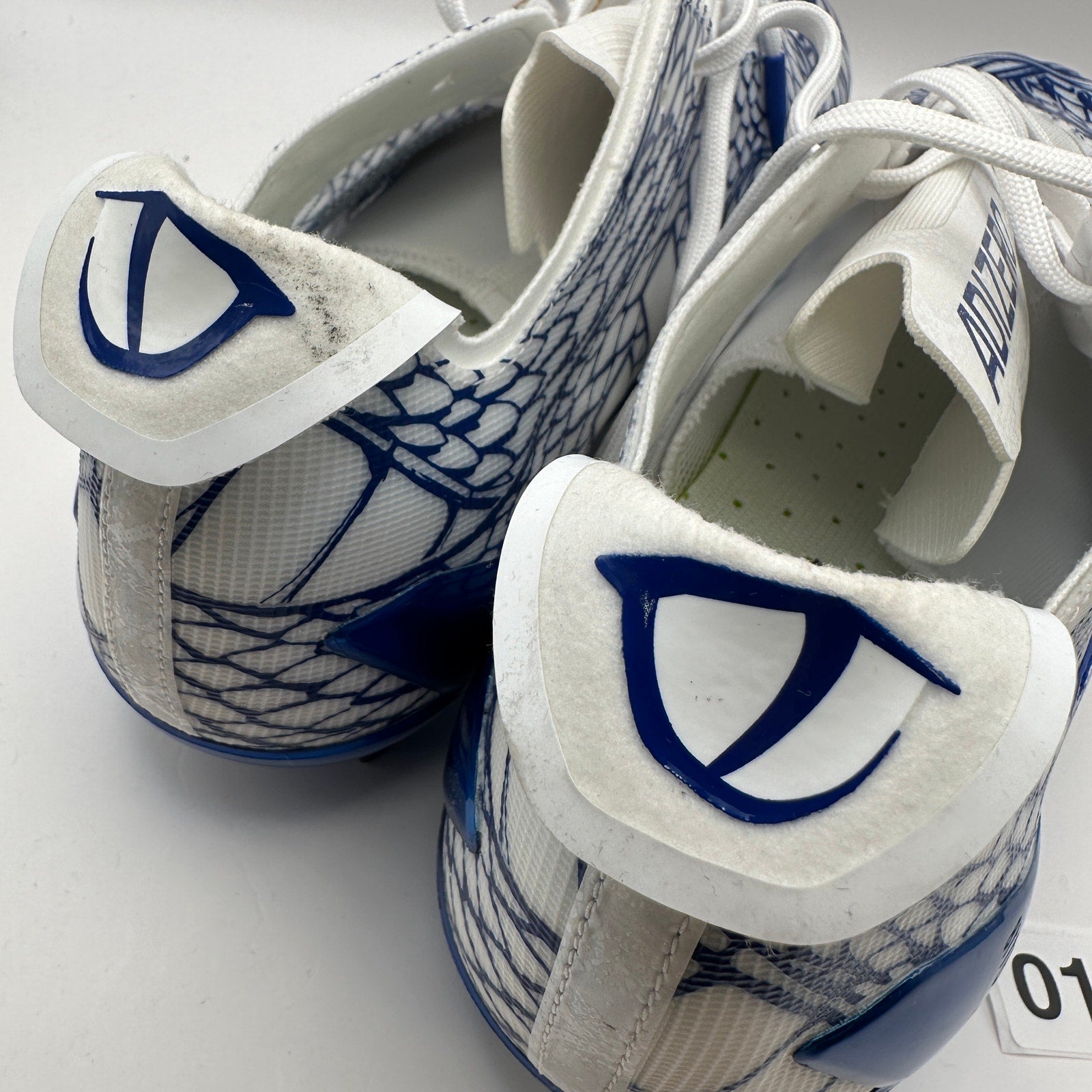 ADIDAS Adizero Mens 14 Electric Football Cleats Graffiti Blue/White IH8569