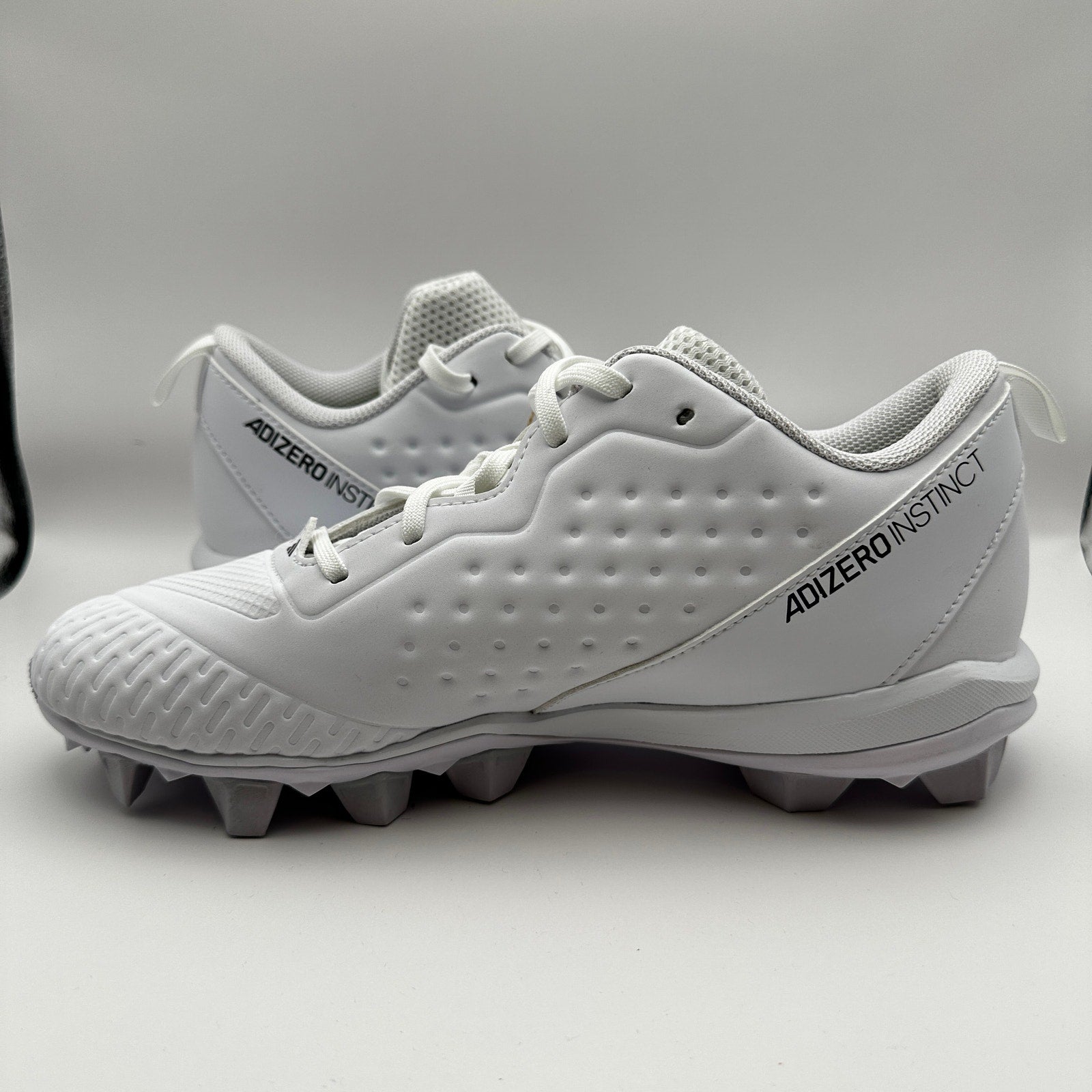 Adidas Adizero MD IF3366 Wms 9.5 White/Black Softball Cleats