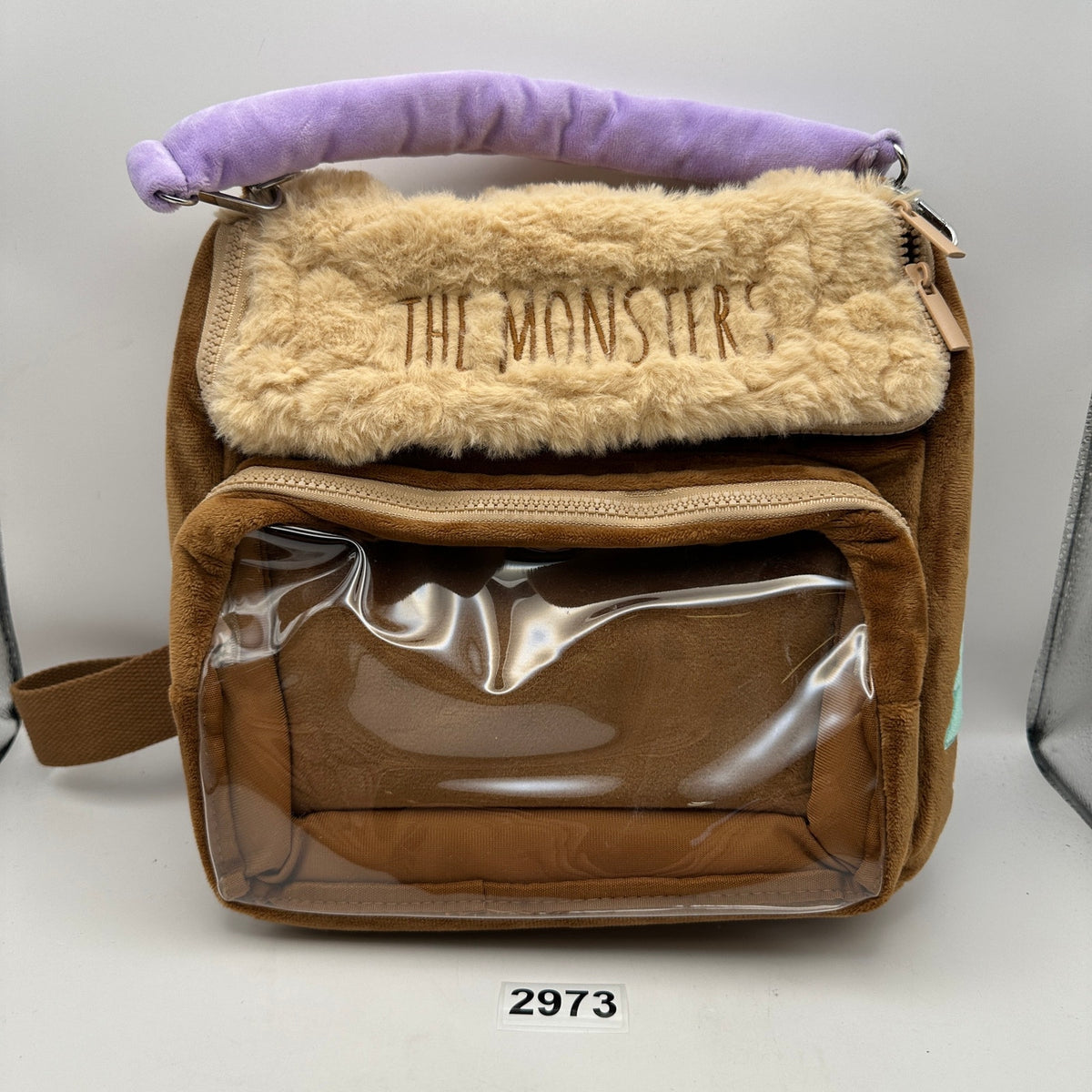 THE MONSTER LABUBU FUZZY BAG NWOT NO CUPS