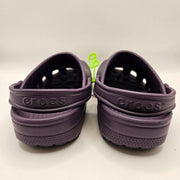 CROCS WOMEN'S 5 CLASSIC CLOG DEEP PURPLE SLIP ON COMFORT SHOES NWT
