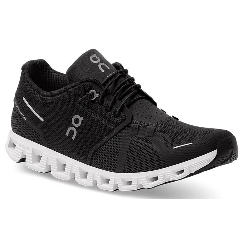 ON CLOUD 5 MEN'S 10.5 BLACK WHITE RUNNING SHOES 59.98919 NIB